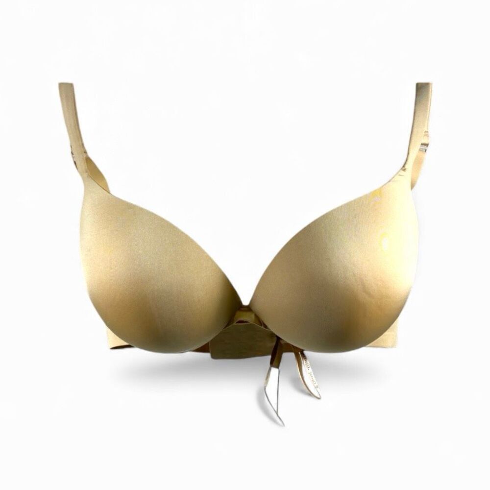 SKIMS NWT Push Up Plunge Bra in Sand Size 32DD